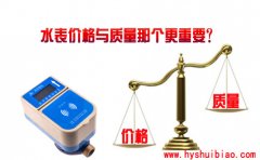 水表价格与质量那个更重要？