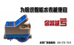 为啥说智能水表价格越便宜，你就越亏