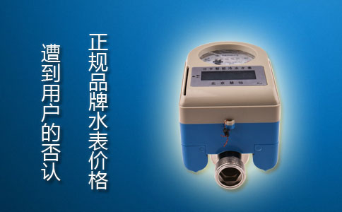 正规品牌水表价格遭质疑