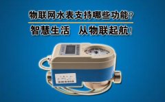 物联网水表支持哪些功能？