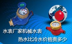 机械水表热水比冷水价格贵多少