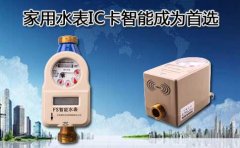 家用水表IC卡智能成为优选