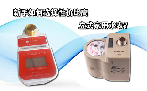 新手如何选择性价比高的立式家用水表？