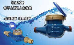 机械水表会不会淡出人们视线?