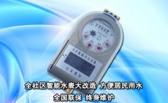 全社区智能水表大改造 方便居民用水