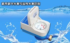 家用刷卡水表与远传水表区别