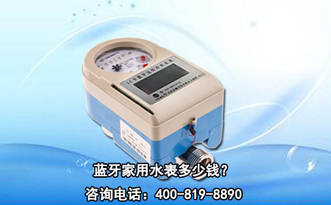 蓝牙家用水表多少钱？