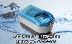 IC卡智能水表之插卡式家用水表