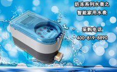 防冻系列水表之智能家用水表